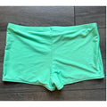 Esprlia Mint Green Swim Shorts Boy Shorts Plus Size XXL Stretchy Beachwear
