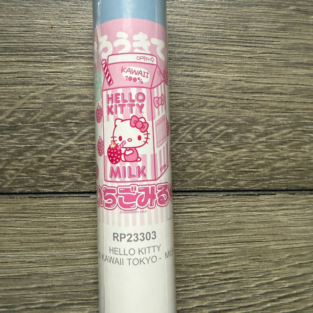 Sanrio Hello Kitty Kawaii Tokyo Strawberry Milk Wall Poster 22.375x34 RP23303