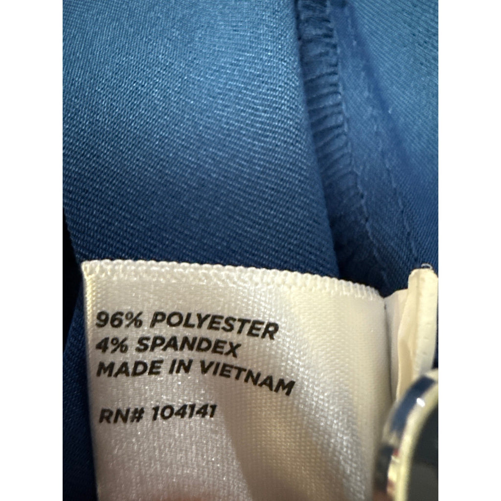 Euc Lady Hagen Women Navy Blue Golf Shorts Size 8 Stretch Performance Activewear