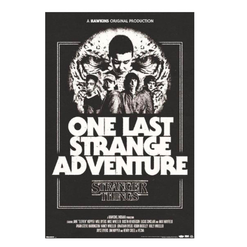 Stranger Things Season 5 One Last Strange Adventure Poster 22x34 RP26020 New