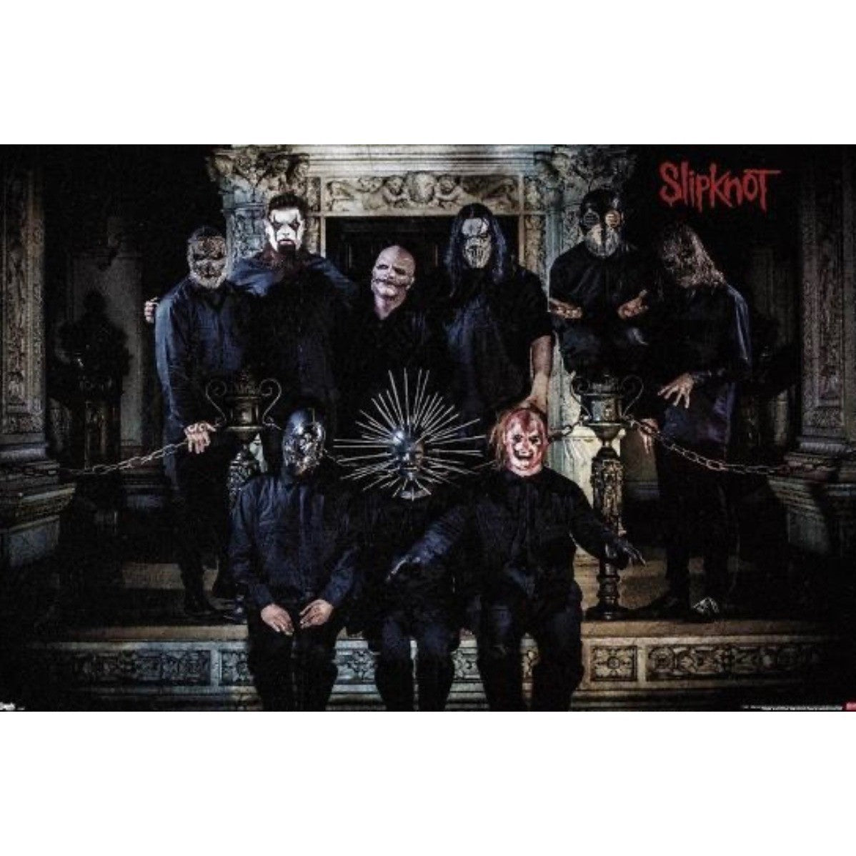 Slipknot Portrait Band Poster RP13897 Nu Metal Masked Group Wall Art 24x36 New