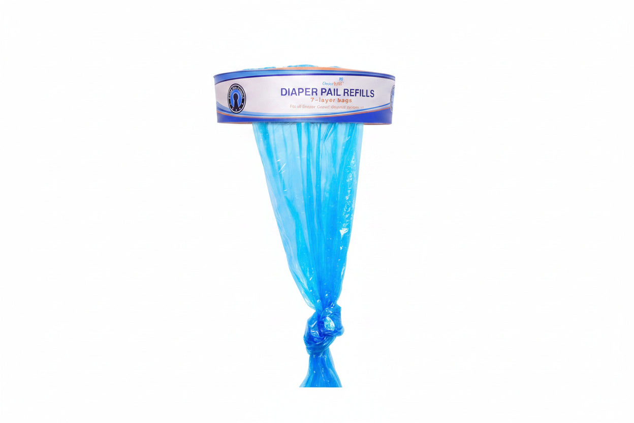ChoiceRefill 4 Pack Diaper Pail Refills 7-Layer for Diaper Genie pail