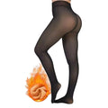 Fleece Lined Tights for Women Translucent Thermal Fleece Lined Sheer Medium