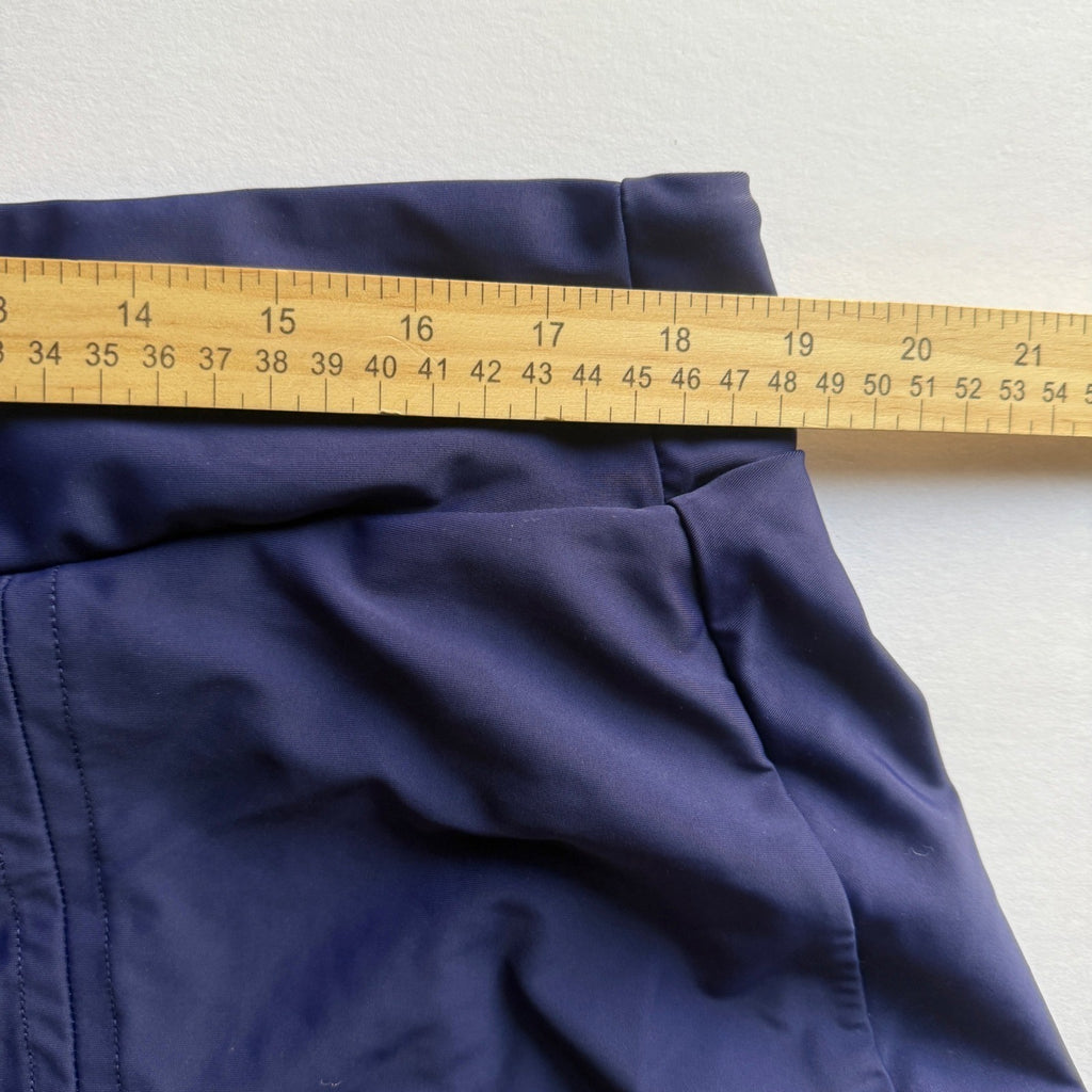 NWOT Navy Blue 20W Swim skort skirt with Built-in Bottoms Swimwear