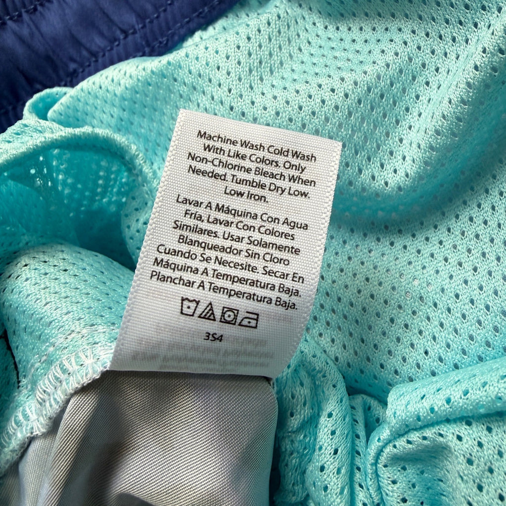 No Boundaries Mens Blue Leopard Print Swim Trunks Quick Dry UPF 50+ XL 40-42