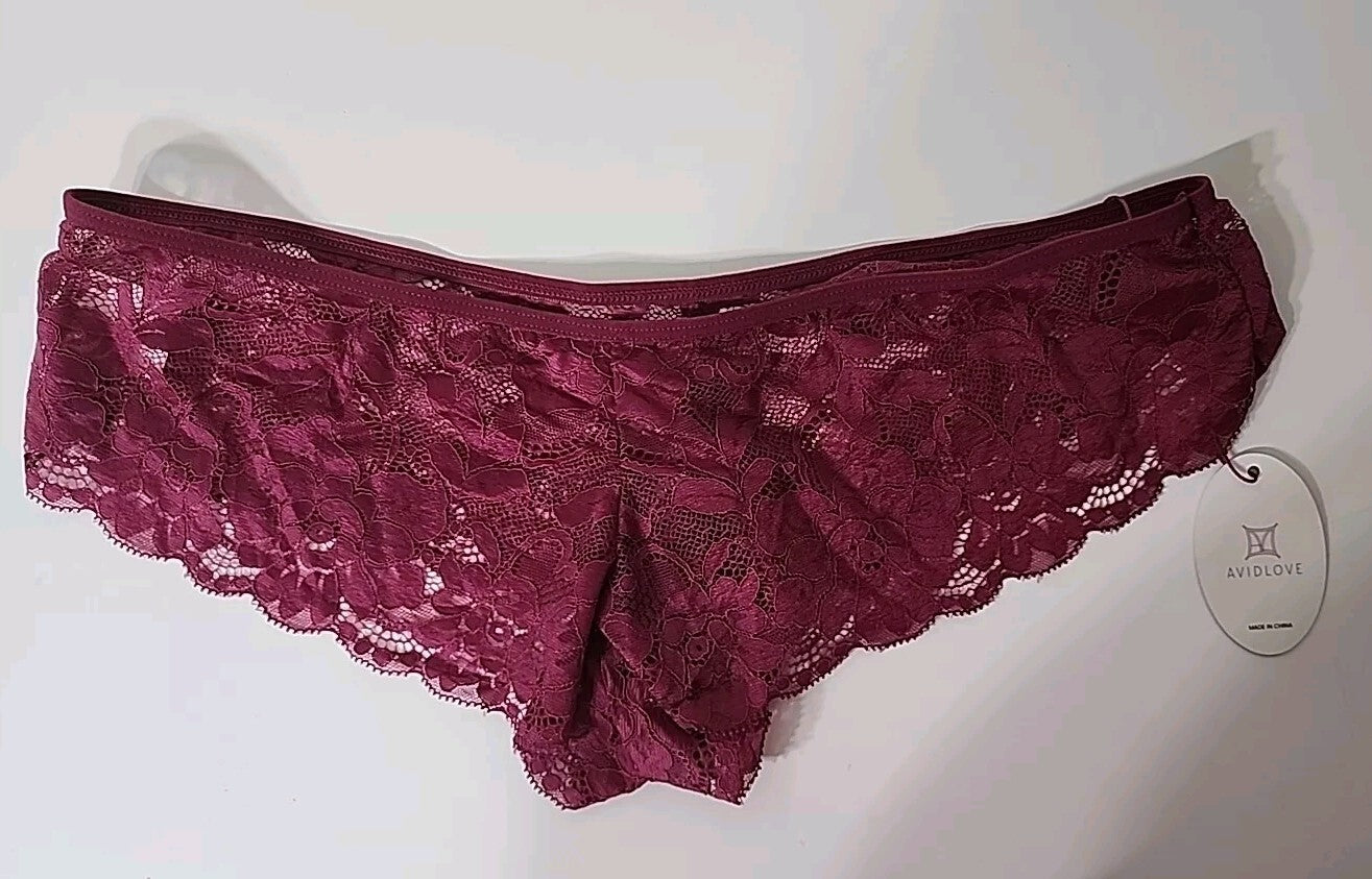 Avidlove Lace Boyfriend Briefs Panty XL