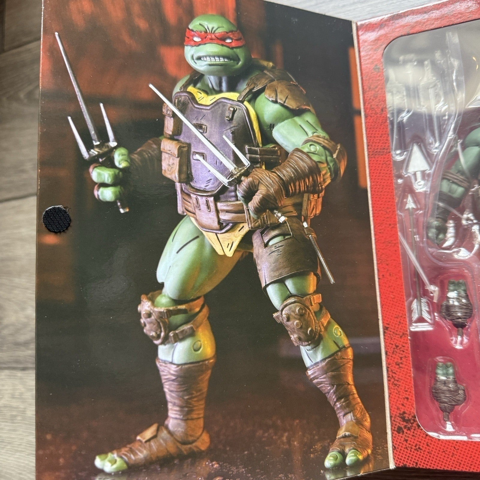 New NECA TMNT The Last Ronin Raphael Action Figure Teenage Mutant Ninja Turtles 7 in