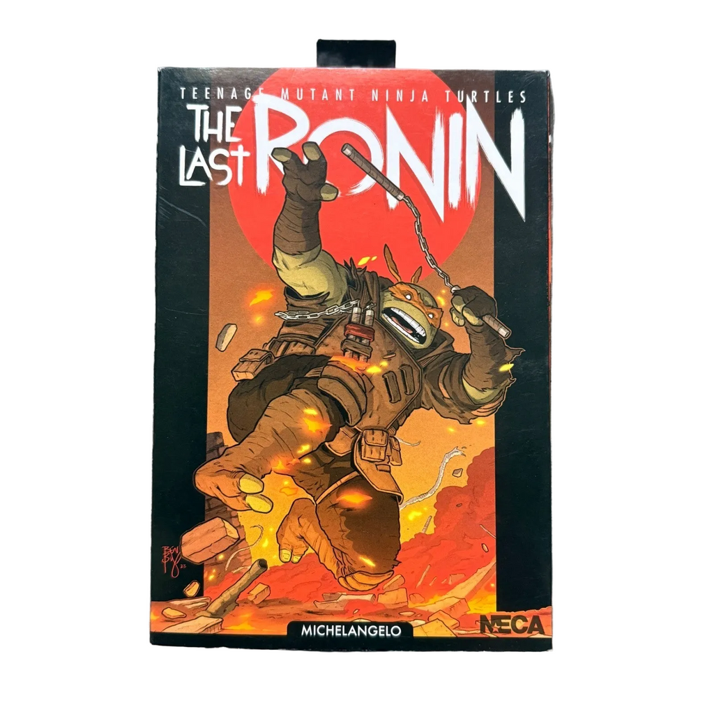 NECA TMNT The Last Ronin Michelangelo Action Figure 7 inch Scale 2023 Boxed