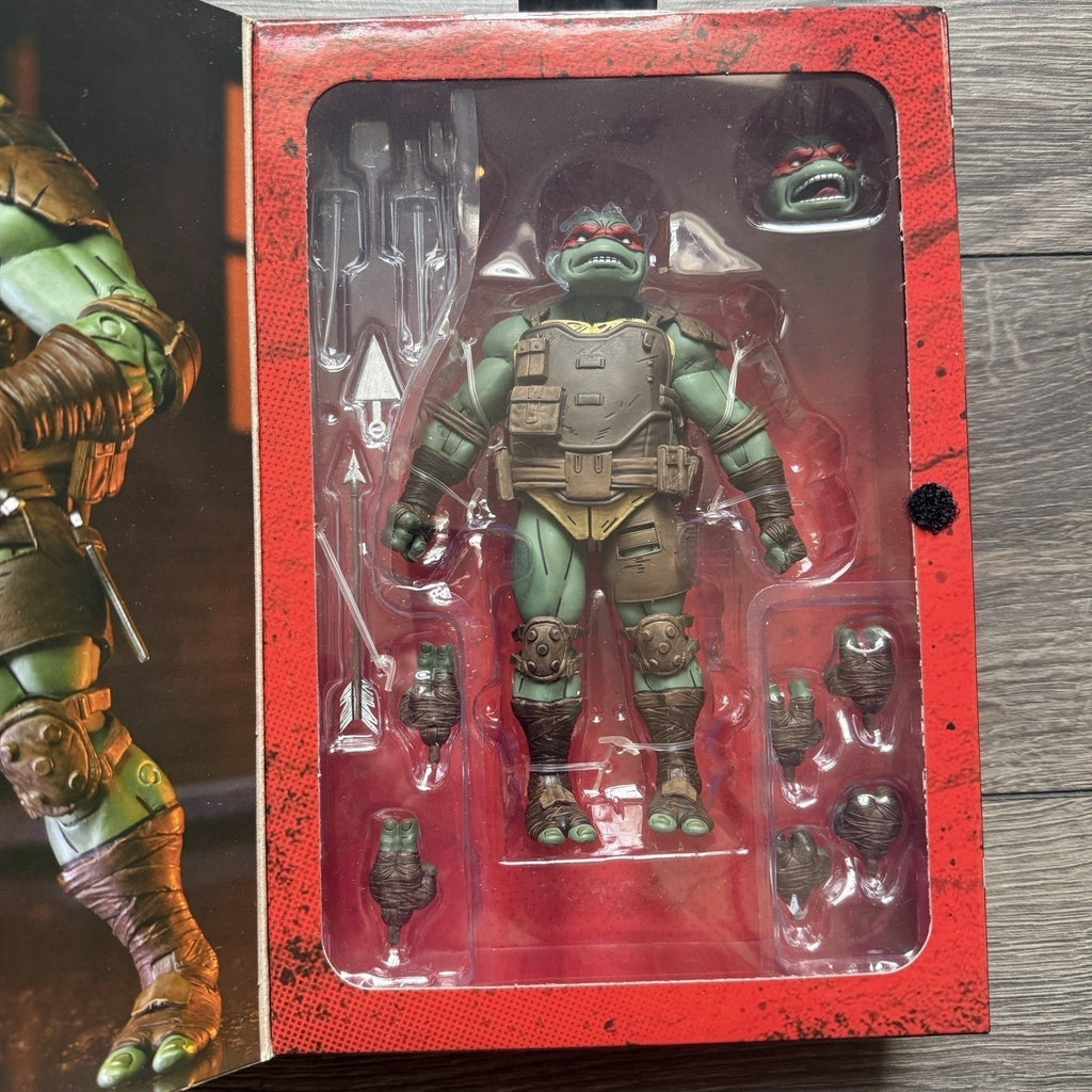 New NECA TMNT The Last Ronin Raphael Action Figure Teenage Mutant Ninja Turtles 7 in